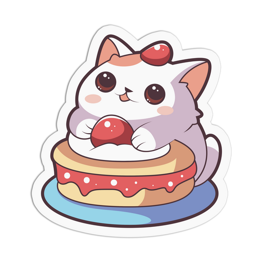 Strawberry Shortcake Sweetie Cat Series Stickers