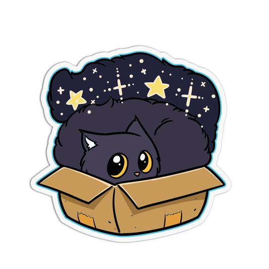 Midnight Cats Sticker