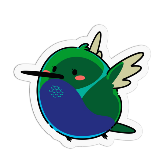 Tiny Hummingbird Bird Sticker