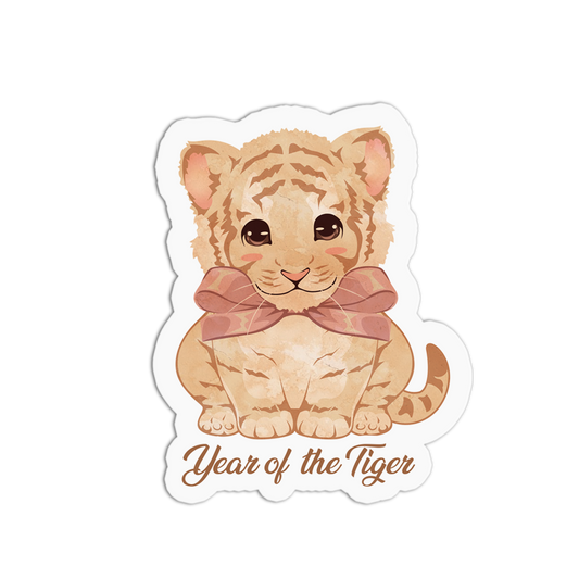 Year of the Tiger Chinese Zodiac Sticker