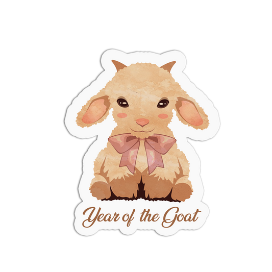 Year of the Goat Chinese Zodiac Sticker