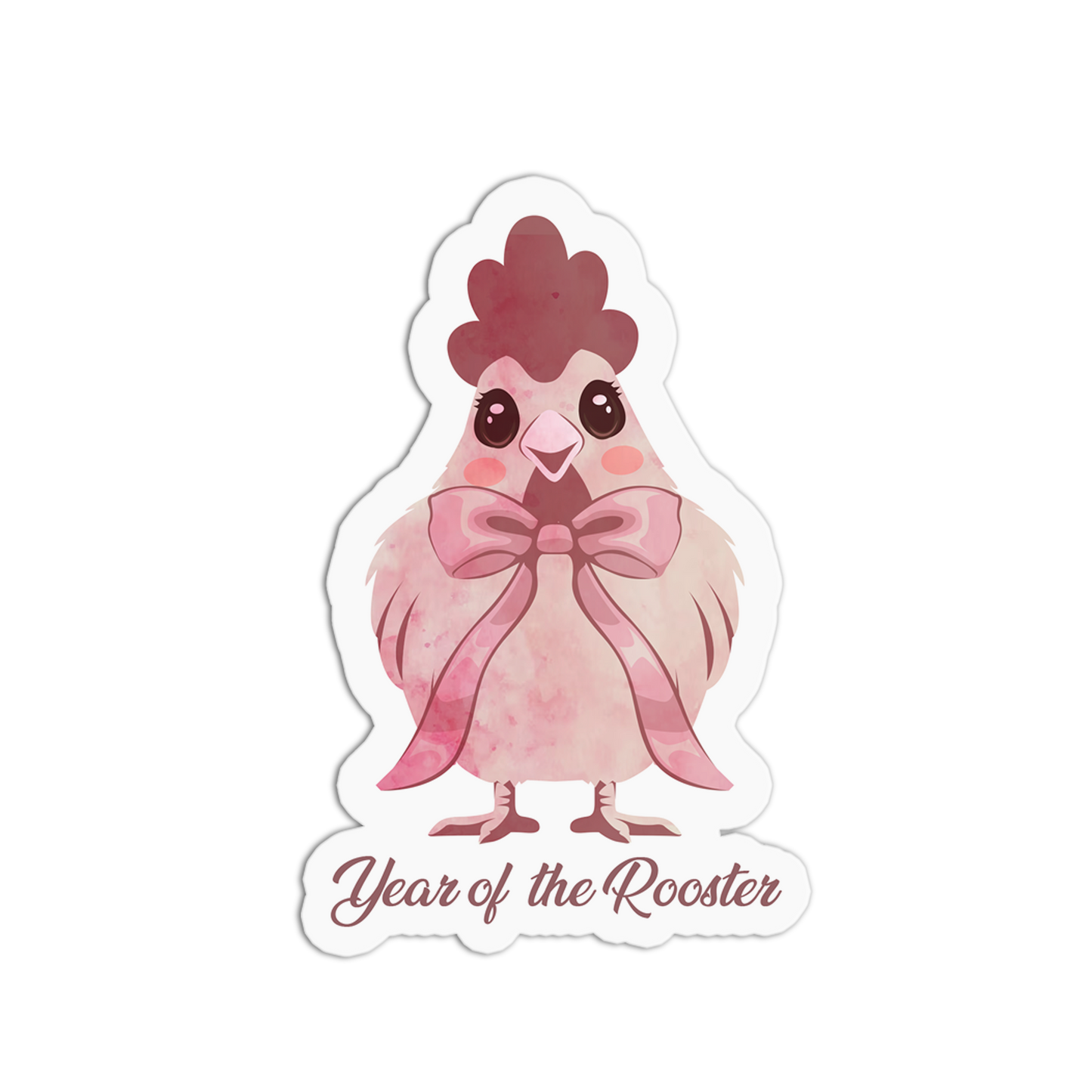 Year of the Rooster Chinese Zodiac Sticker