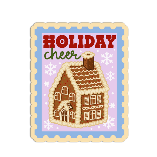 Sweet Home Christmas Stamp Sticker