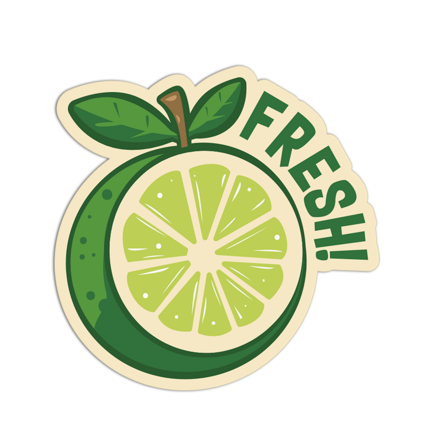 Super Fresh Lime - Citrus Sticker