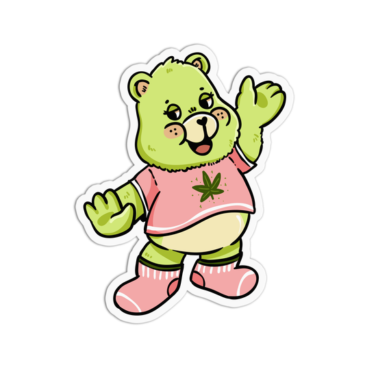 Care Bear Canna Sticker