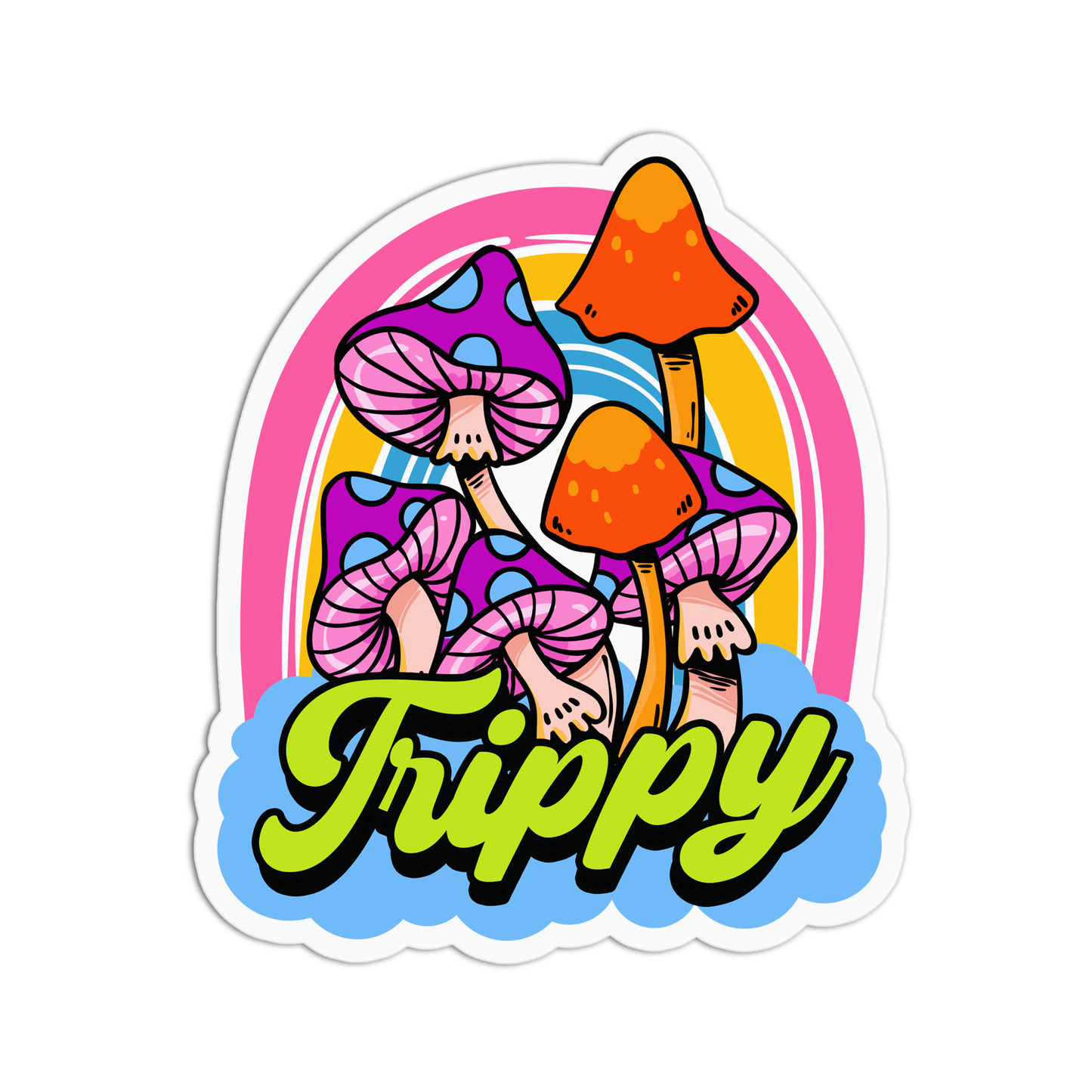 Trippy Canna Sticker
