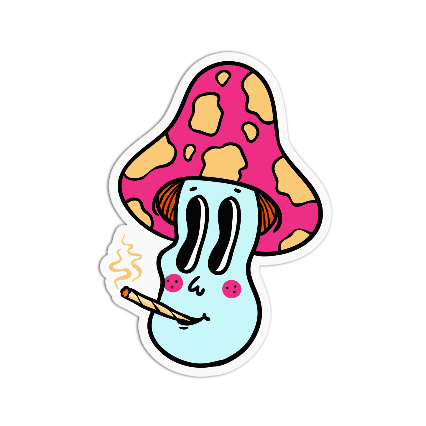 Mushroom Canna Sticker