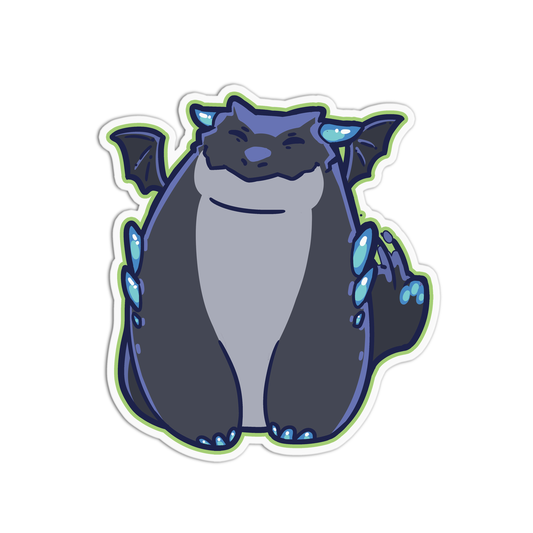 Slumber Cute Dragons Stickers