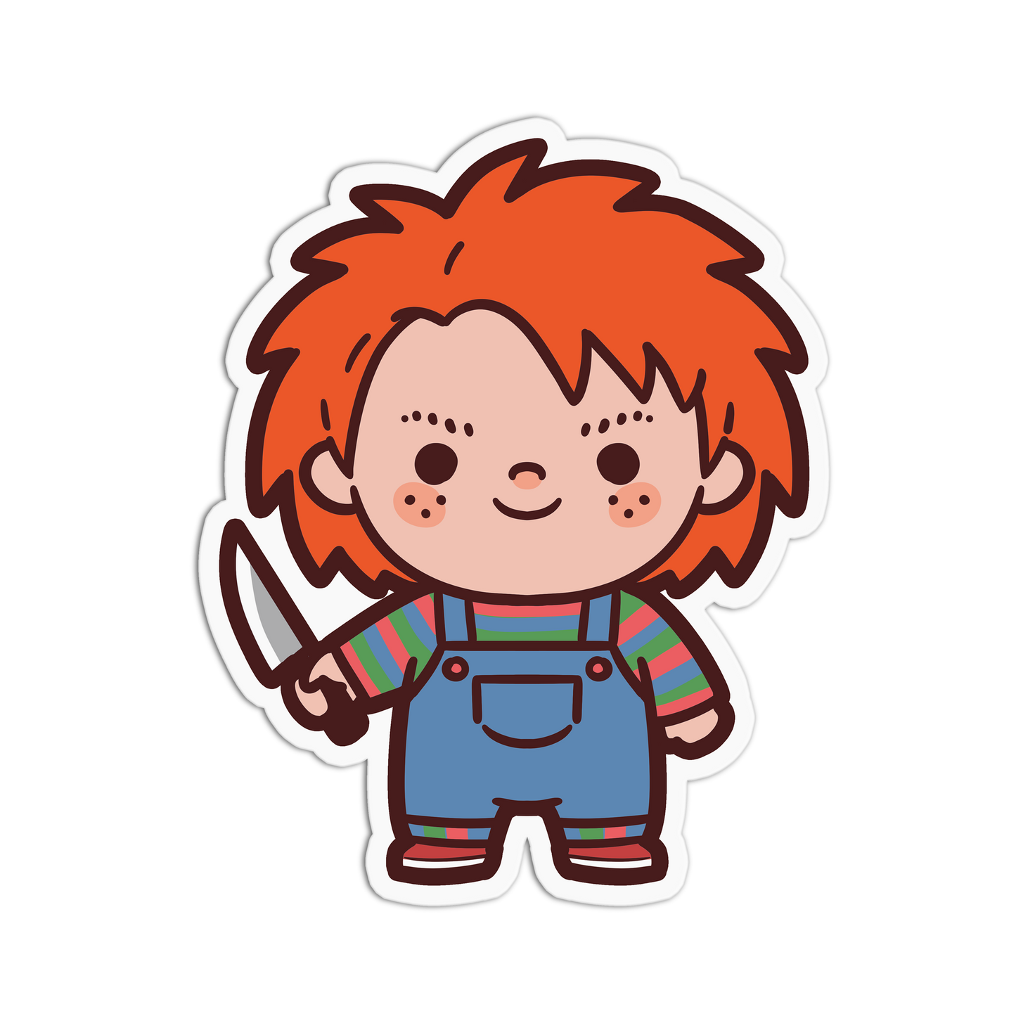Bestie Doll - Cute Horror Sticker