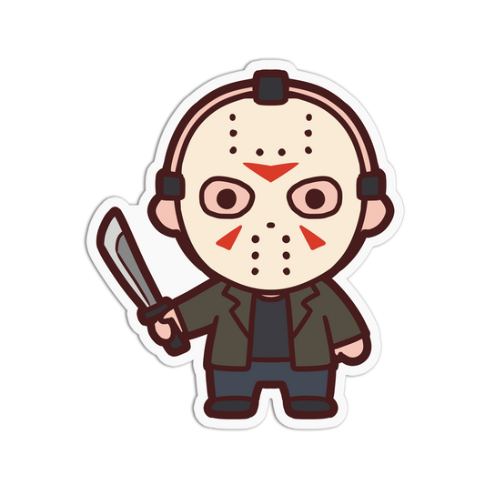 Hockey Jay - Cute Horror Sticker