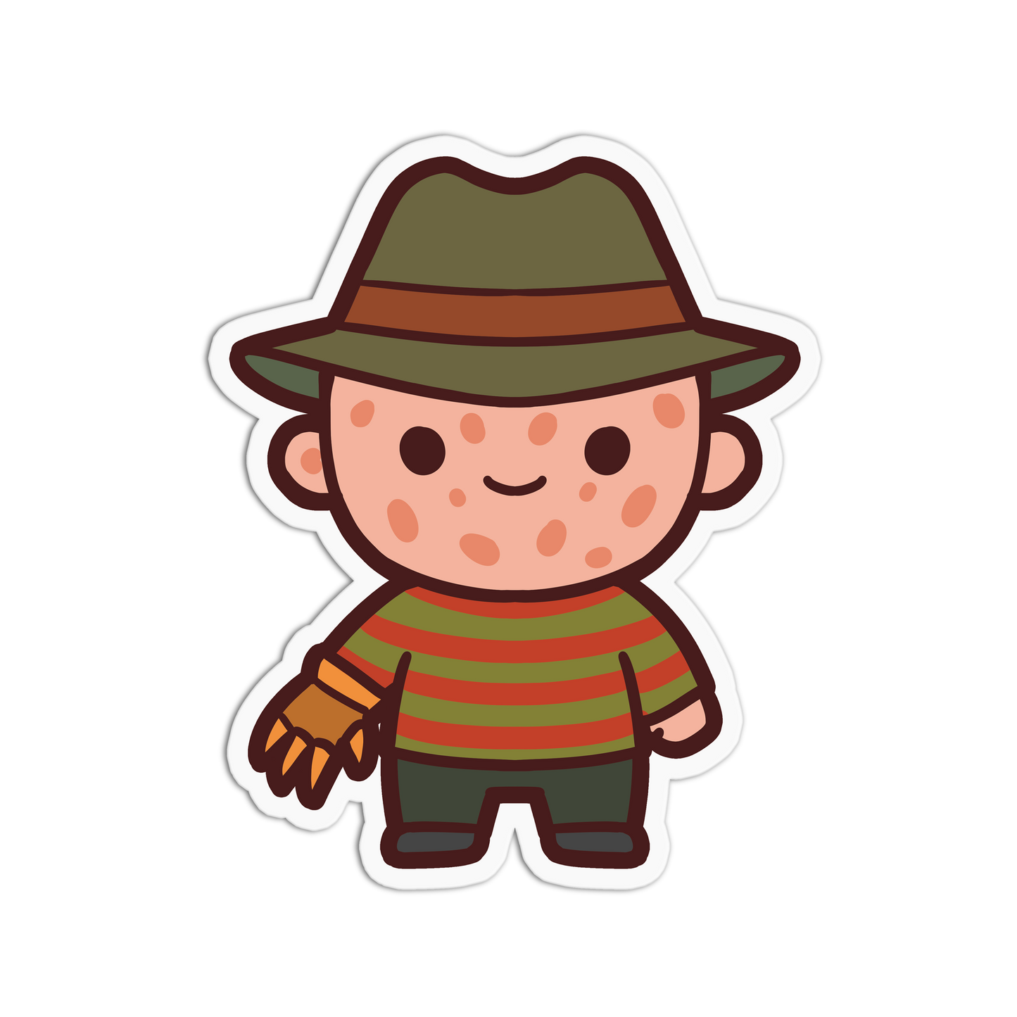 Sleepy Sweater - Cute Horror Sticker