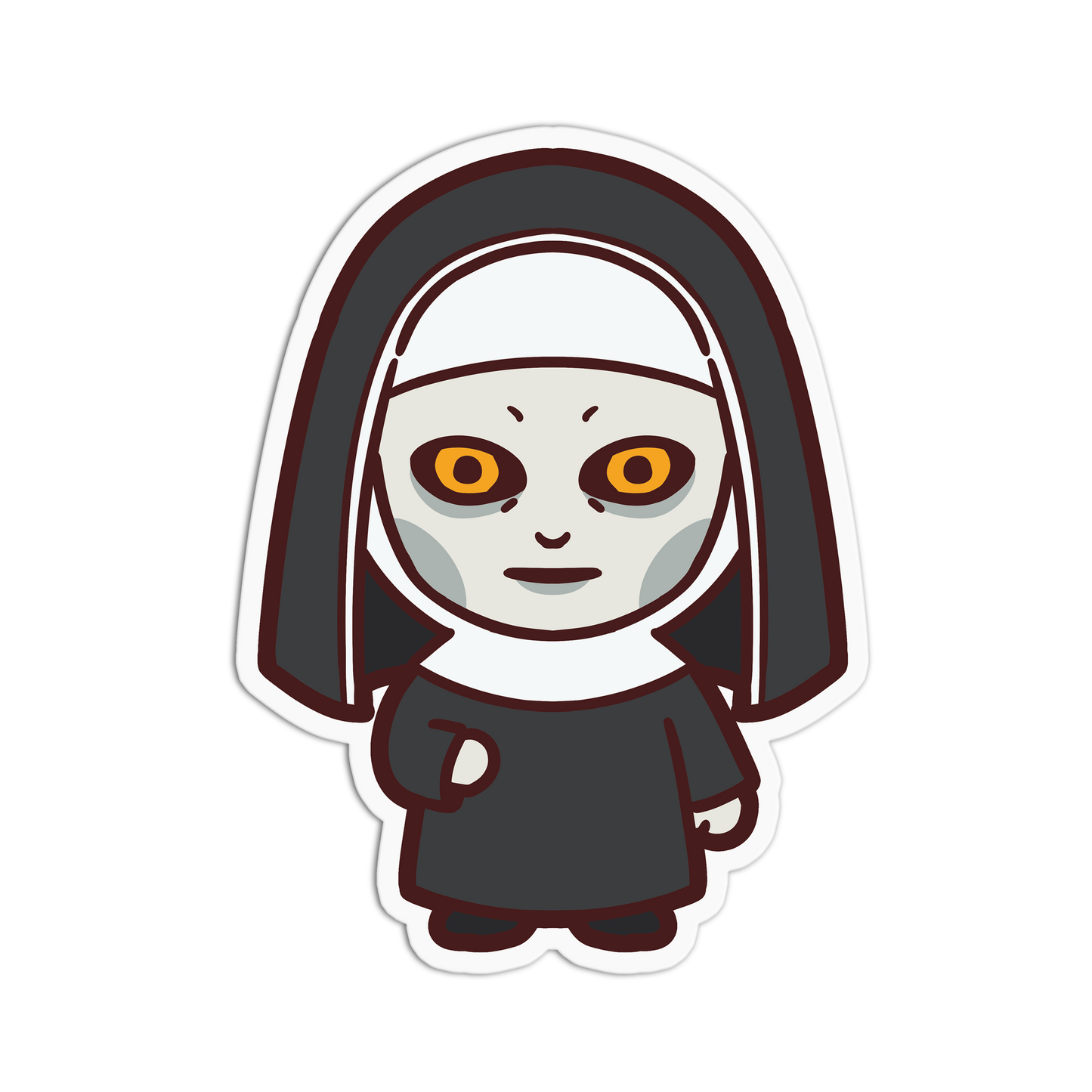 Spooky Sister - Cute Horror Sticker