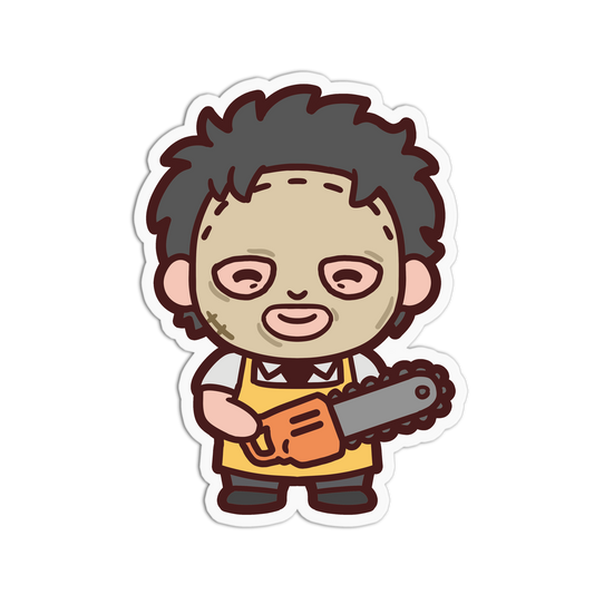 Chainsaw Cutie - Cute Horror Sticker