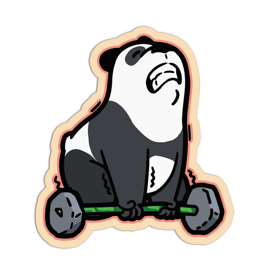 Cartoon sloth riding a skateboard with a surprised expression on a white background