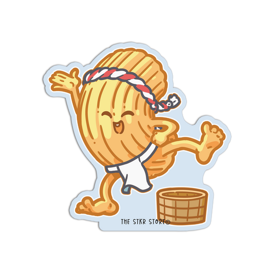 Bath Cute Pasta Sticker