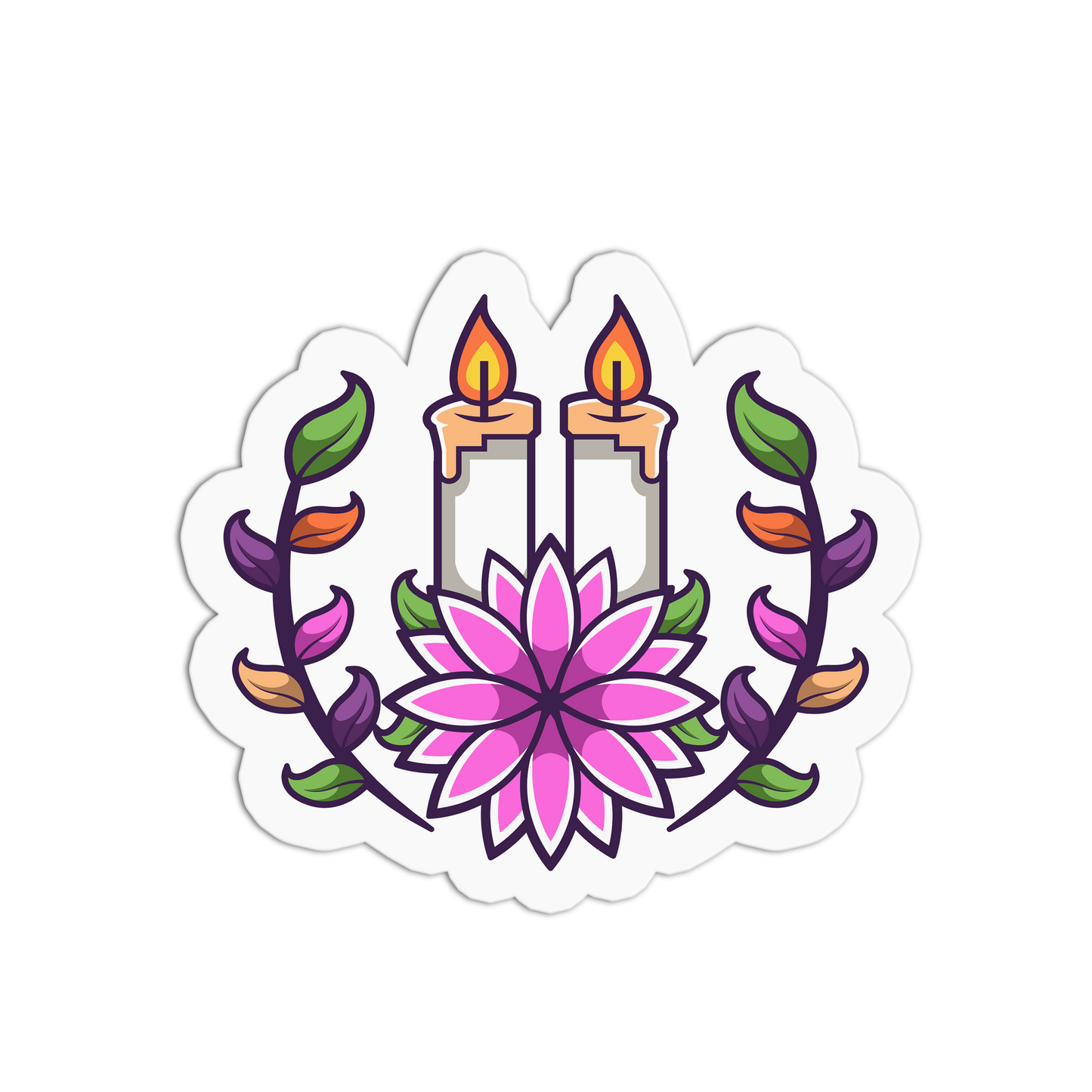 Eternal Bloom Day of the Dead Stickers