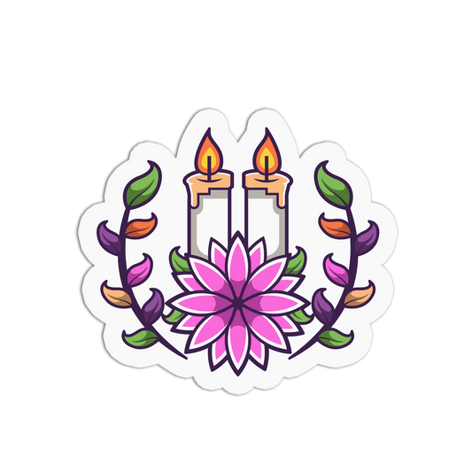 Eternal Bloom Day of the Dead Stickers