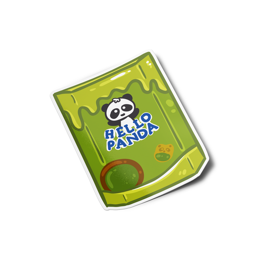 Hello Panda Asian Food Sticker
