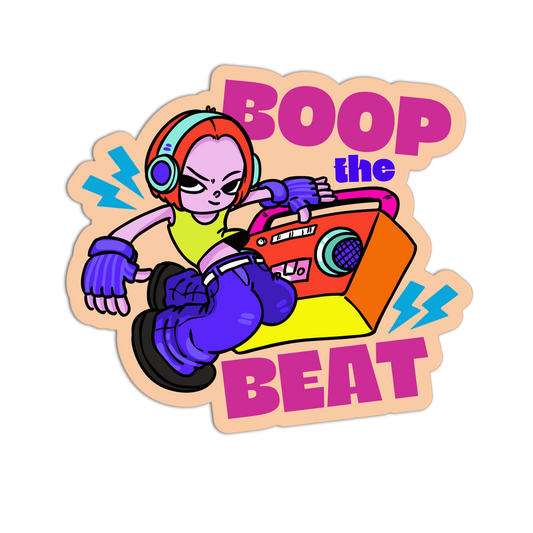 Boop The Beat DJ Set Stickers