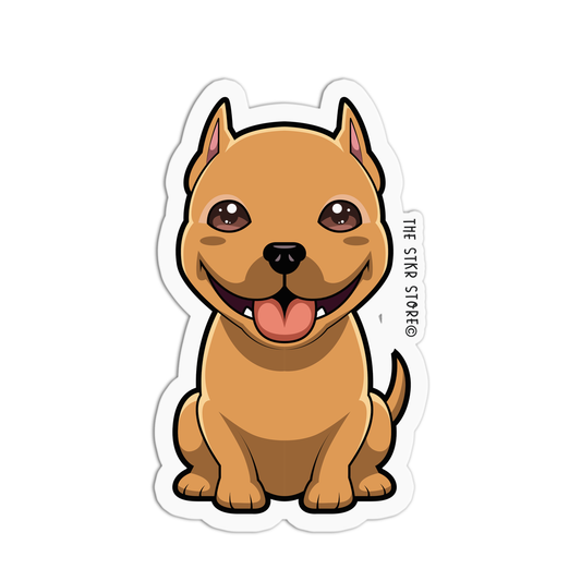 Pitbull Dog Breed Sticker