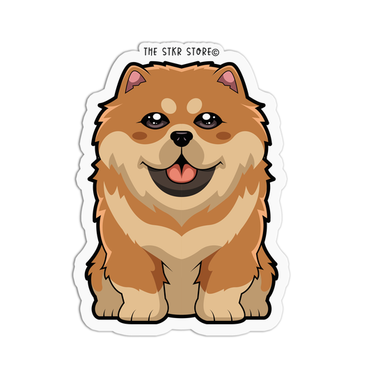 Chowchow Dog Breed Sticker
