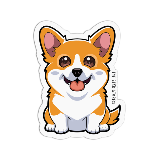 Corgi Dog Breed Sticker