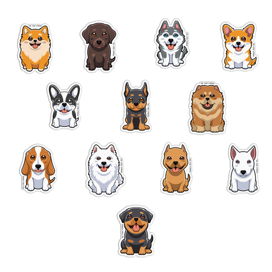 Dog Breed Sticker Sheet