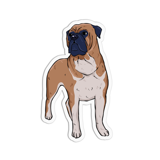 Boxer Dog Sticker