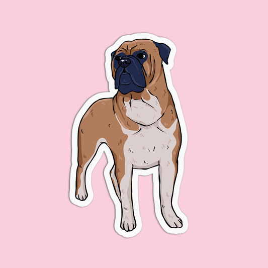 Boxer Dog Sticker