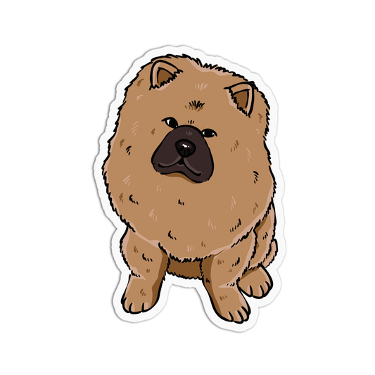 Chow Chow  Dog Sticker