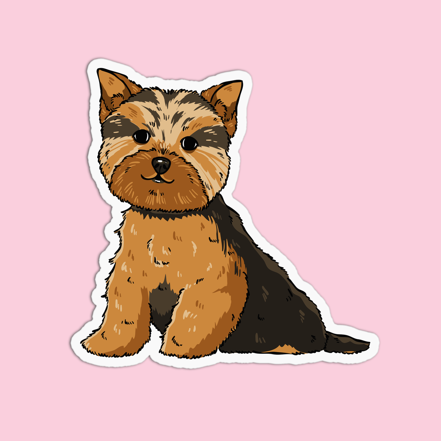 Yorkshire Terrier Dog Sticker