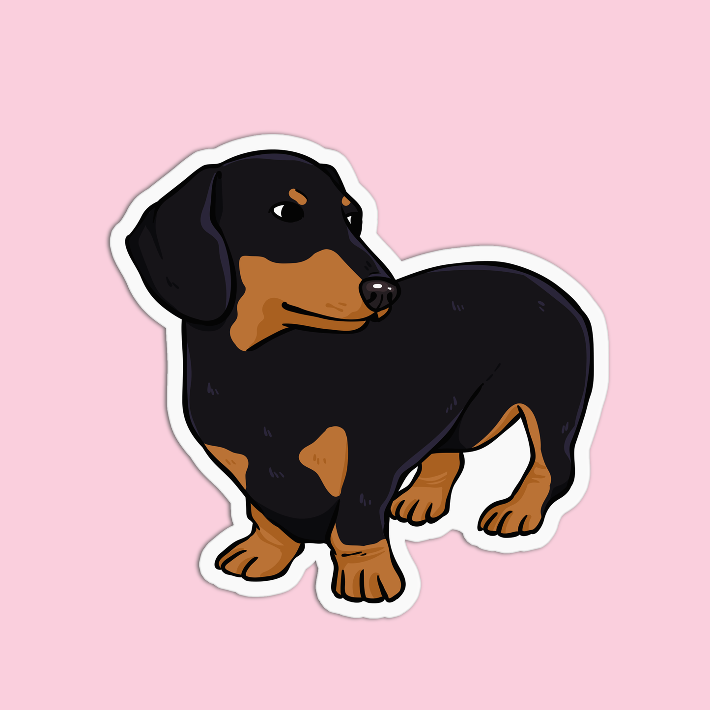Dachshund Dog Sticker