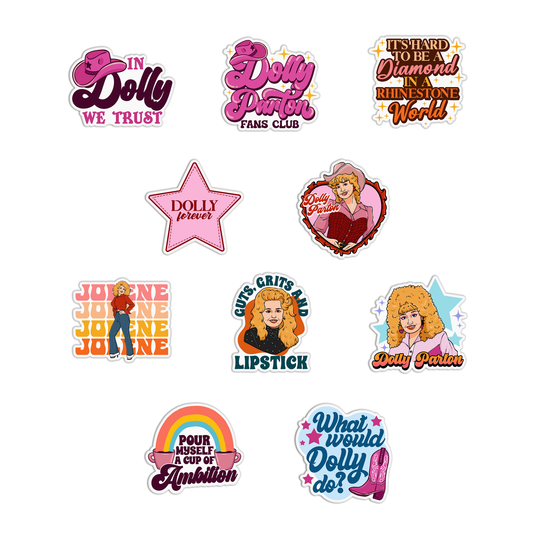 Dolly Parton Sticker Pack