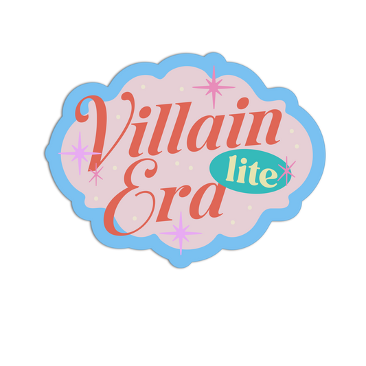 Villain Era Lite - Drama Queen Stickers