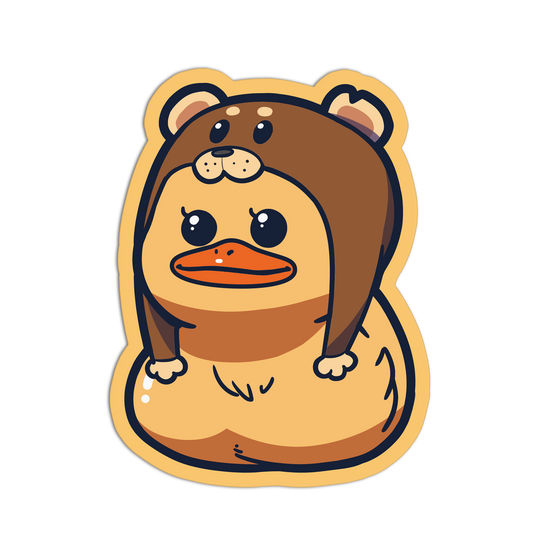 Bear Duckies Stickers