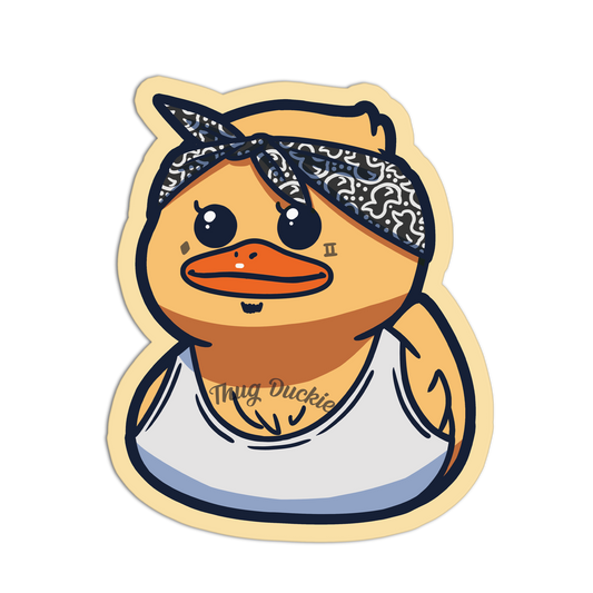 Thug Duck Duckies Stickers