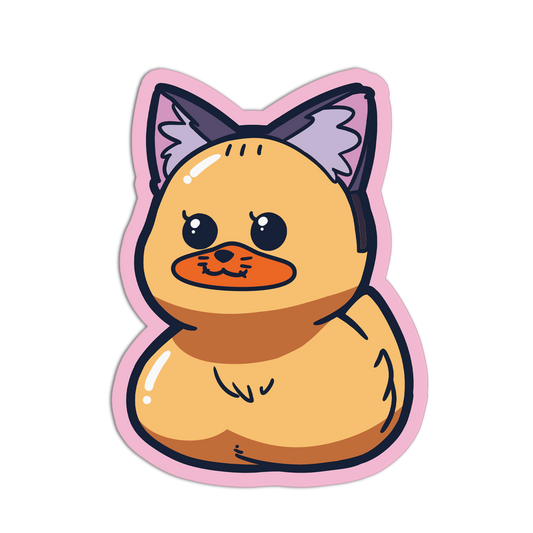 Fox-Eared Duckies Stickers