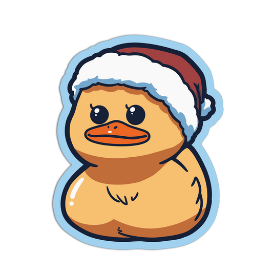 Christmas Quackie Duckies Stickers