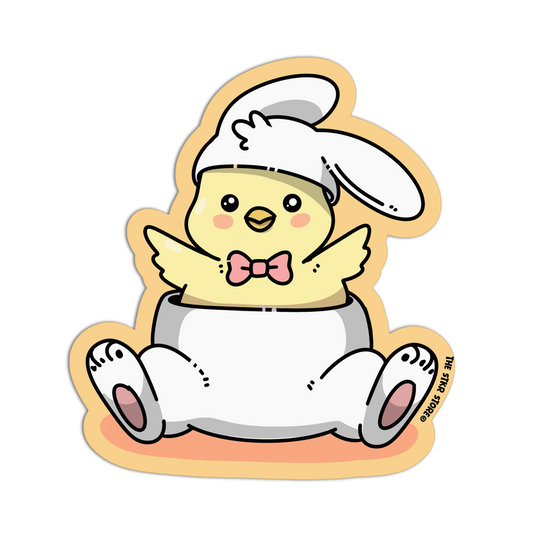 Imposter Chick - Easter Bunny Sticker