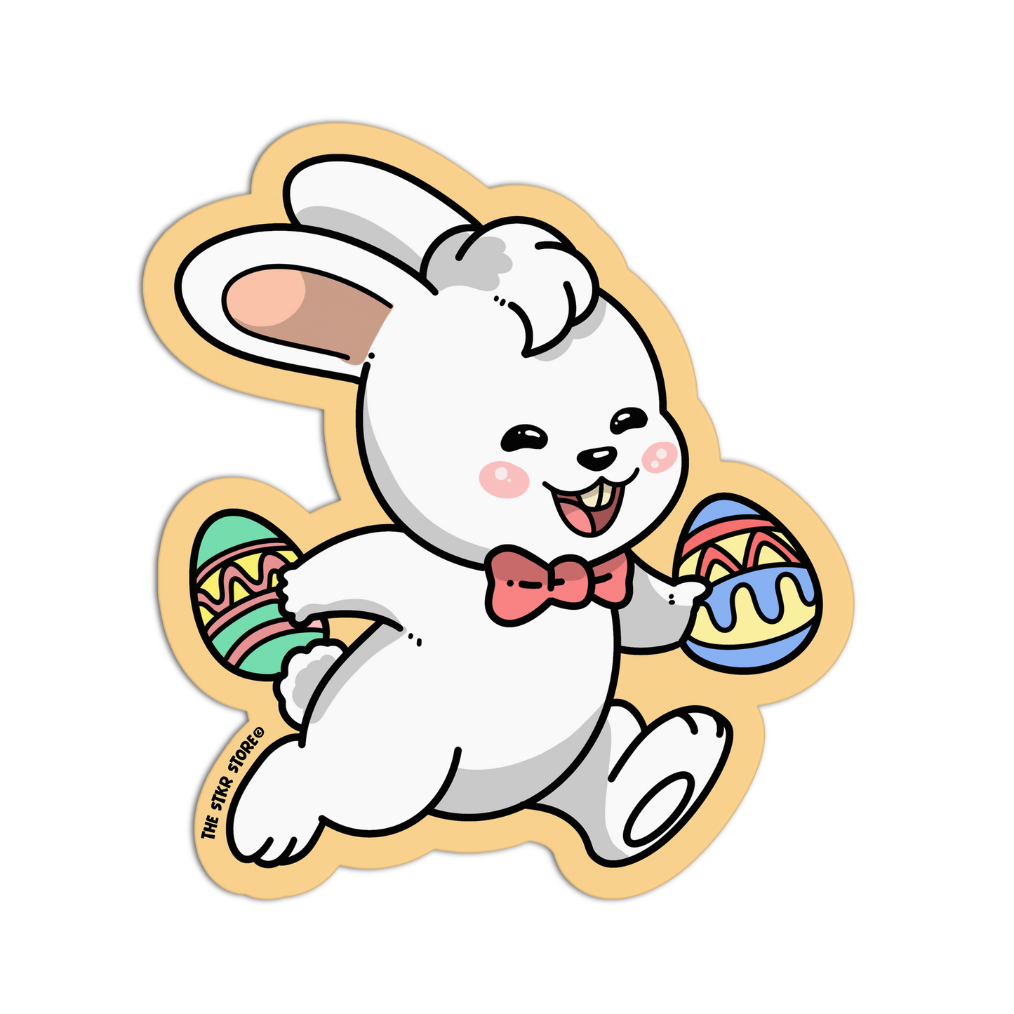 Easter Joy Run - Easter Bunny Sticker