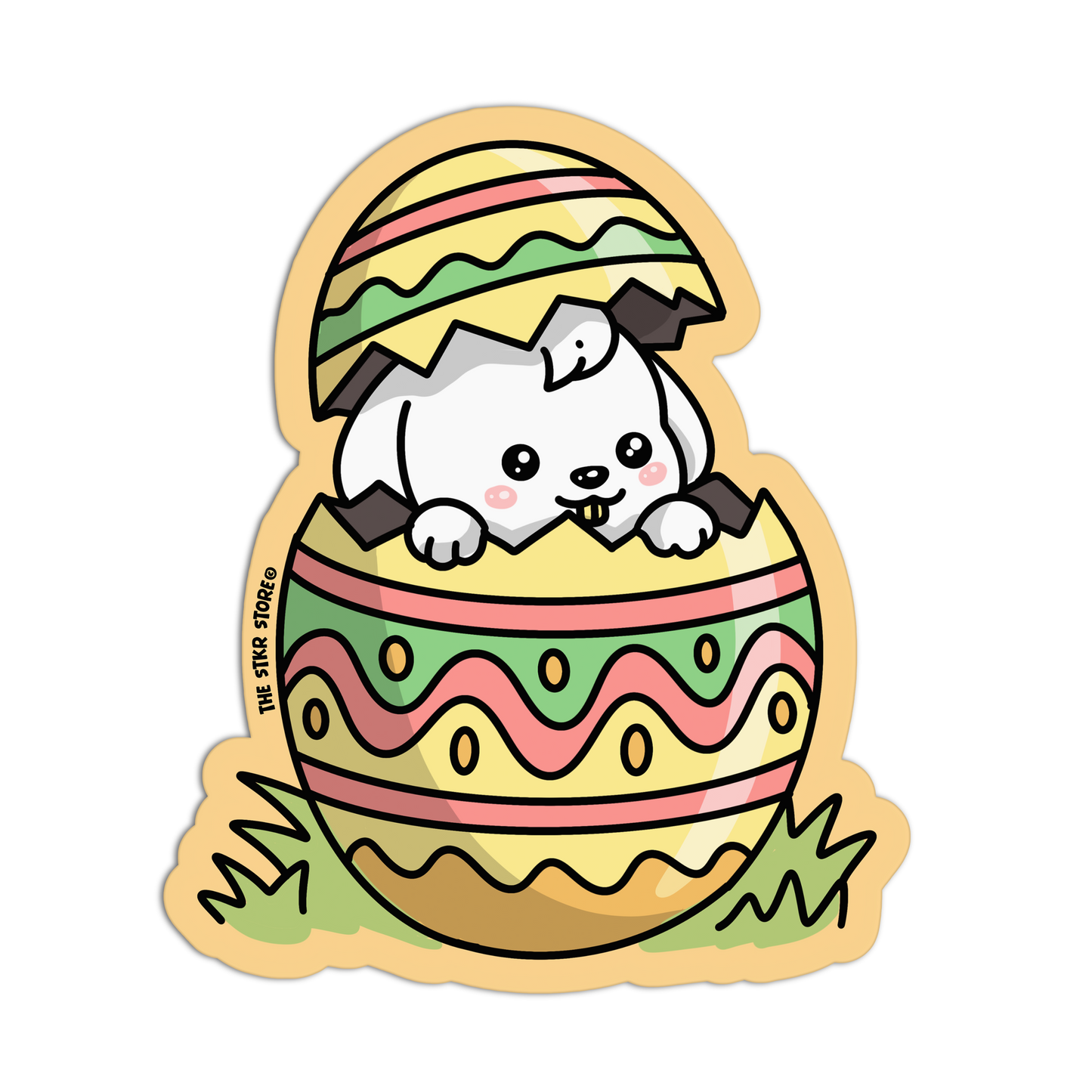 Hatching Surprise - Easter Bunny Sticker
