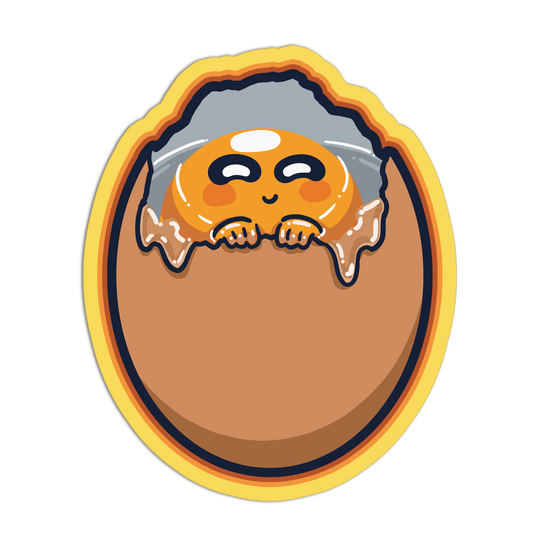 Shelly Smile Breakfast Egg Stickers
