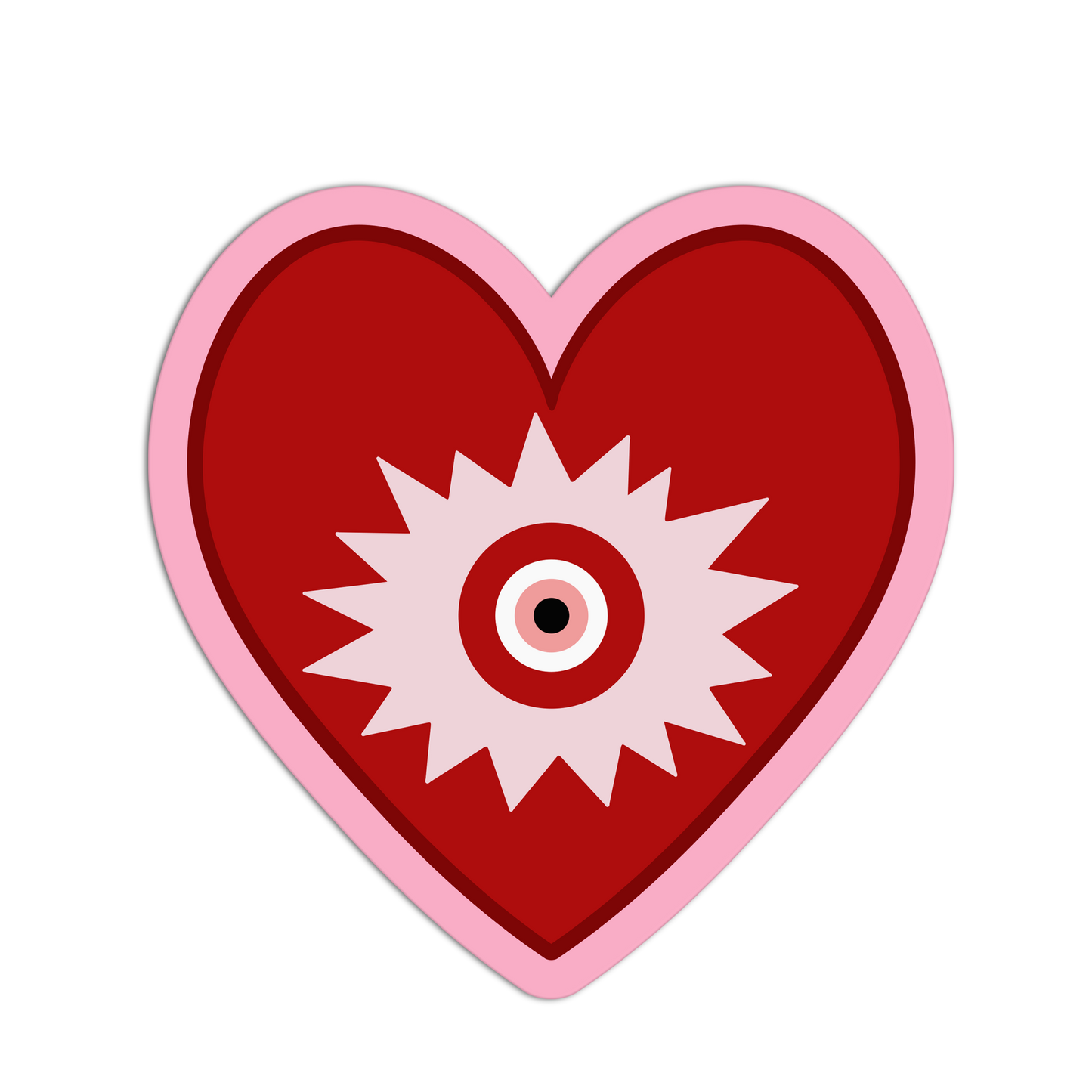 Spiritual Sentinel Evil Eye Sticker