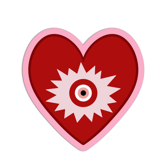 Spiritual Sentinel Evil Eye Sticker