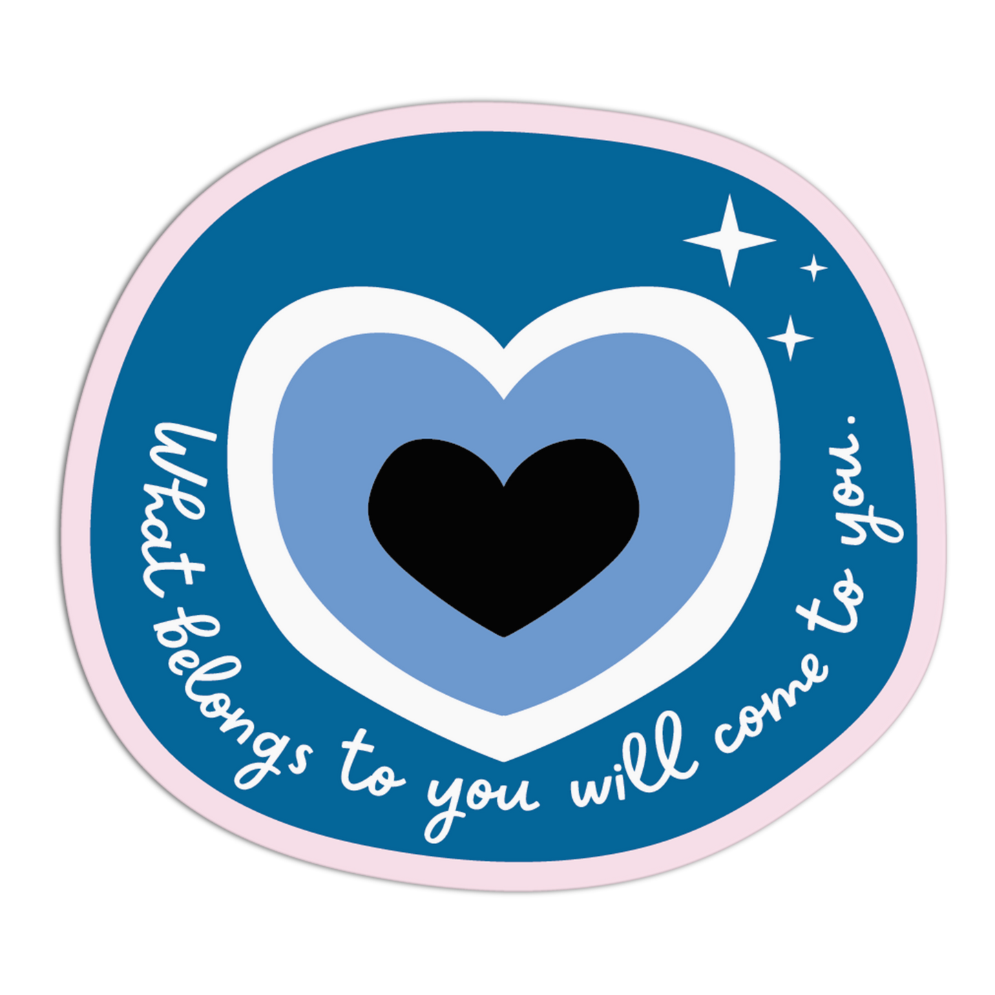 Heart-Centered Nazar Evil Eye Sticker