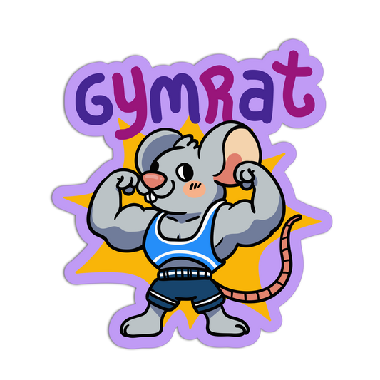 Gymrat Exercise Sticker