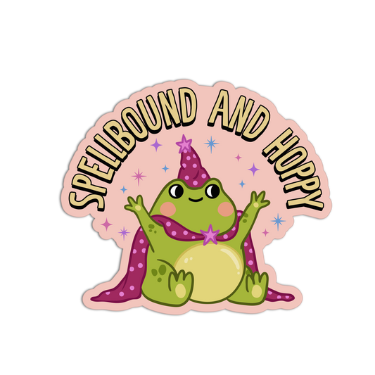 Spellbound And Hoppy Frogs Sticker