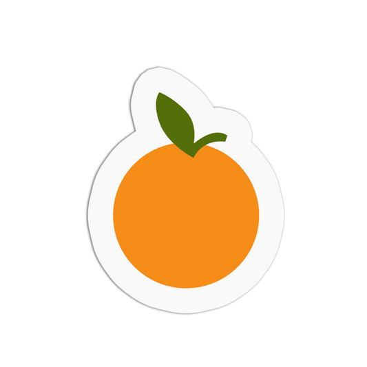Orange Fruits Stickers
