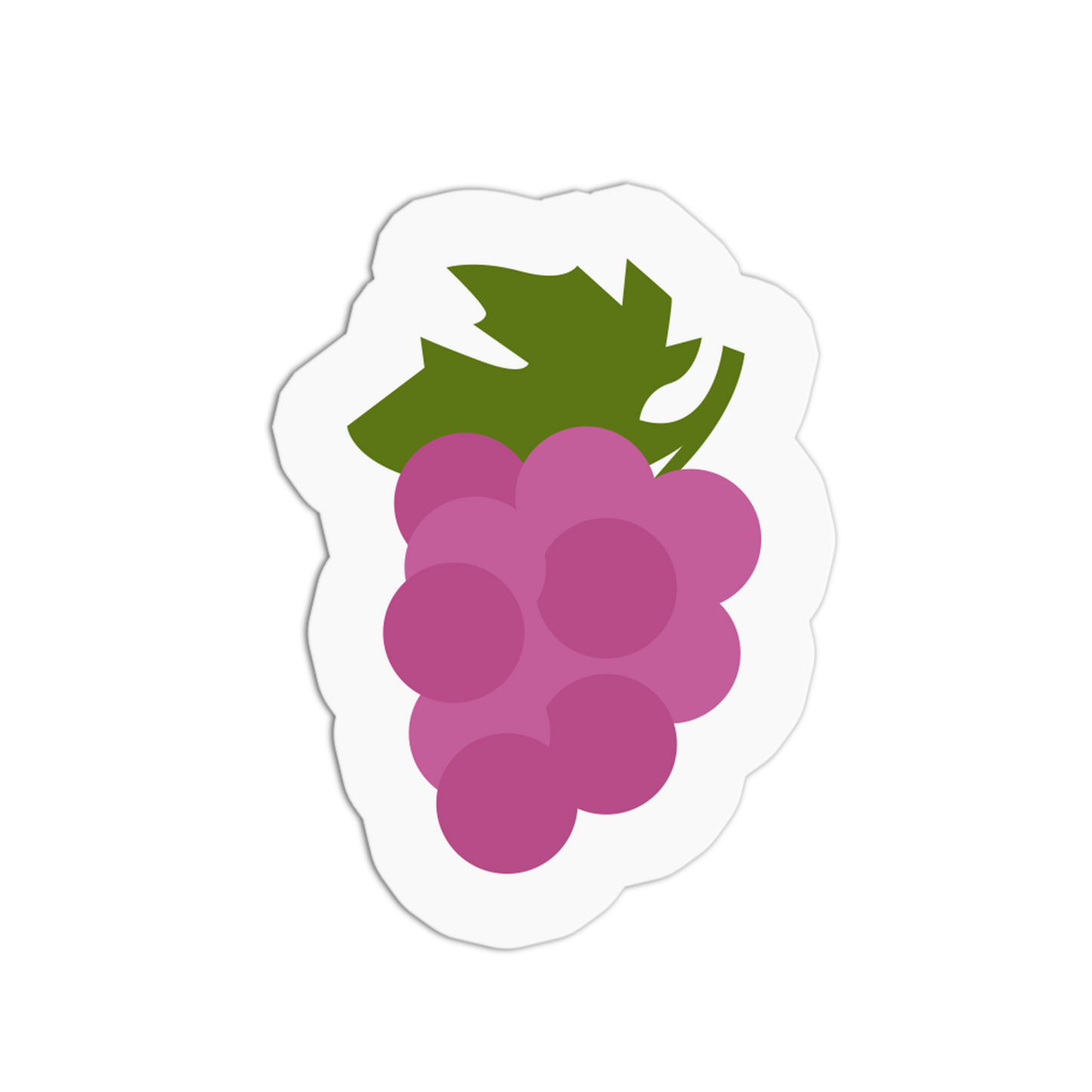 Purple Grapes Fruits Stickers