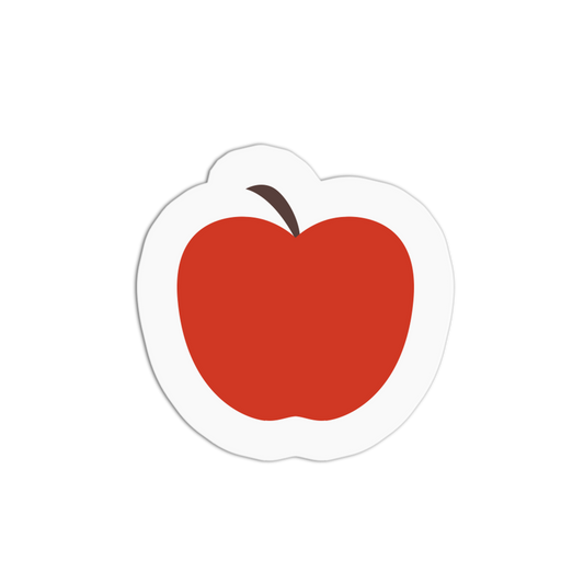 Red Apple Fruits Stickers